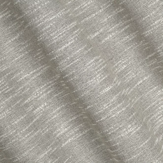 H211/5 Zasłona szyta na taśmie 5 cm beżowa z matowej luźnotkanej tkaniny z efektem melanżu, wykończona obciążnikiem