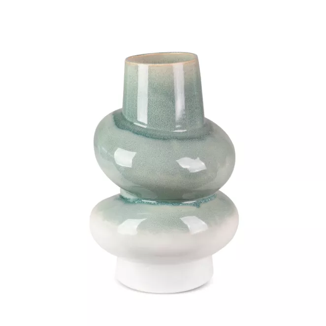 Wazon ceramiczny LIANA w stylu boho z efektem ombre