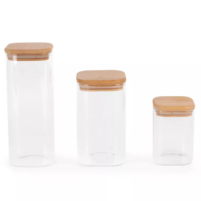 Komplet POLA 3 szt pojemników do przechowywania