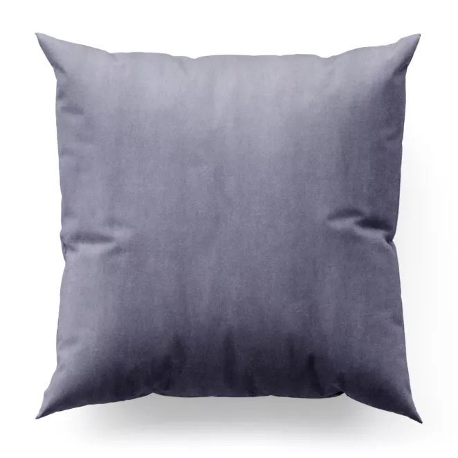 Poszewka szyta SAFARI jasnofioletowa z miękkiej welwetowej tkaniny z połyskiem