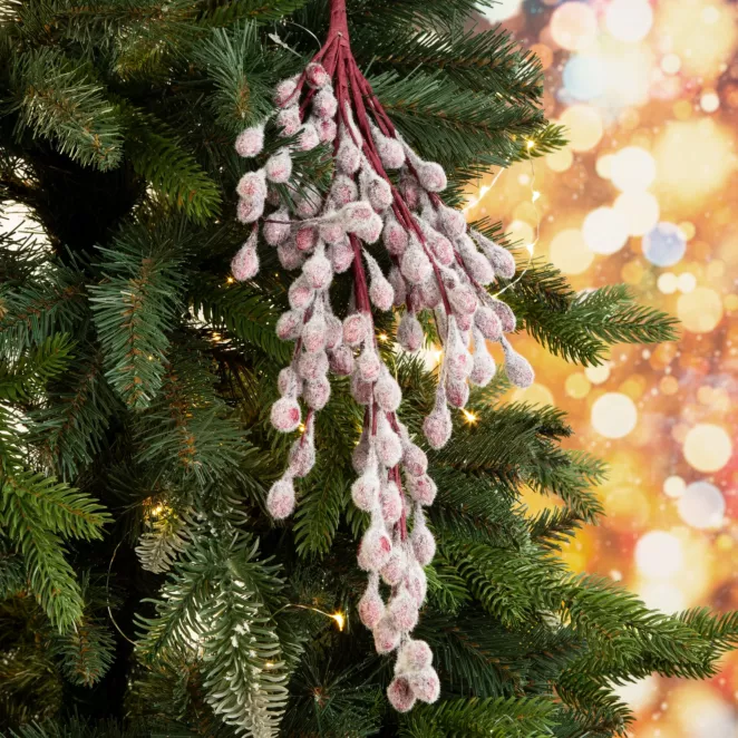 Zimowa gałązka z efektem szronu