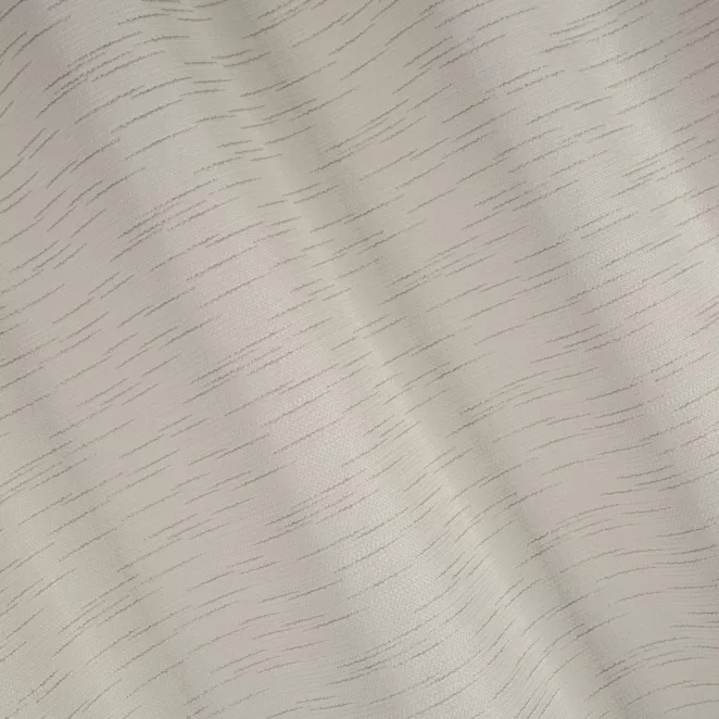 M123/1 Zasłona szyta na taśmie 5 cm CROWN2 kremowo złocista z eleganckiej tkaniny z efektem poziomego tkania połyskliwą nicią