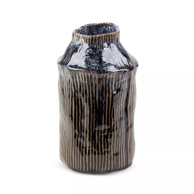Wazon ceramiczny ALDA o nieregularnym kształcie w stylu boho