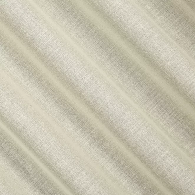 R209/8 Firana szyta na taśmie 5 cm kremowa z delikatnej etaminy wykończonej obciążnikiem