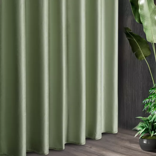 Tkanina zasłonowa SIBEL  miękki i delikatny welwet z delikatnym połyskiem