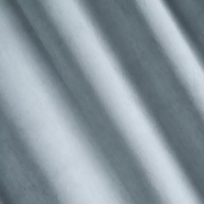 H178/1 Zasłona szyta na taśmie 5 cm ENYA srebrna z miękkiej półmatowej tkaniny welwetowej