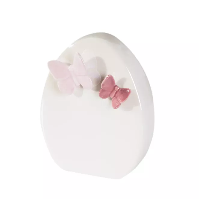 Figurka z dolomitu - jajko wielkanocne z wypukłymi motylkami