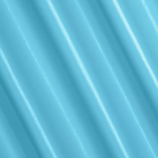 P198/22 Zasłona szyta na taśmie 5 cm turkusowa z tkaniny trudnopalnej, zaciemniającej, typu blackout