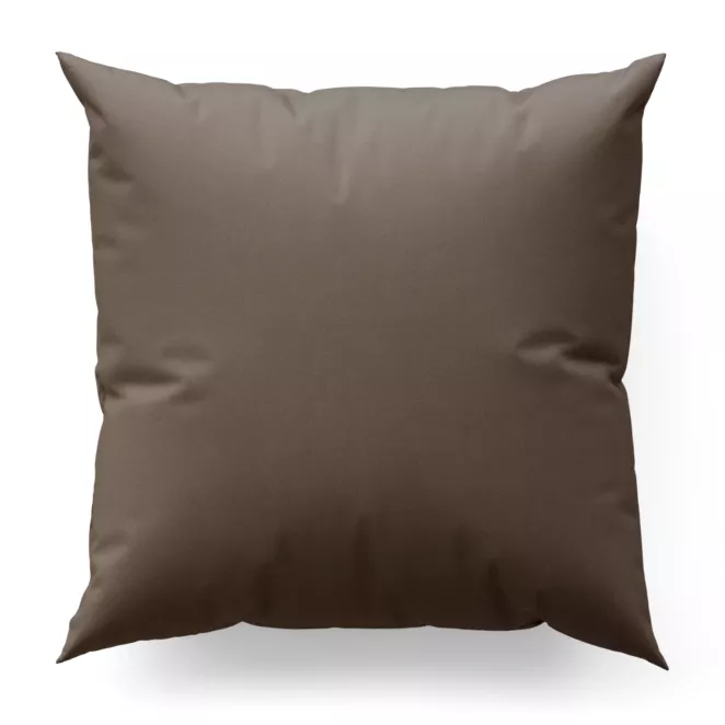 Poszewka szyta jasnobrązowa z tkaniny typu Blackout zaciemniającej w 100%