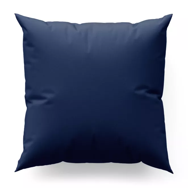 Poszewka szyta granatowa z tkaniny trudnopalnej, zaciemniającej, typu blackout