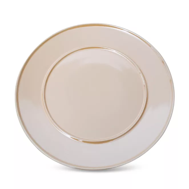 Talerz ceramiczny SIMONA z perłowym połyskiem