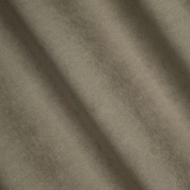 L56/5 Zasłona szyta na taśmie 5 cm ADESSA brązowa z miękkiej tkaniny o welurowej strukturze