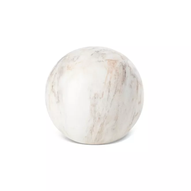 Kula ceramiczna ASLI z efektem przecieranego drzewa