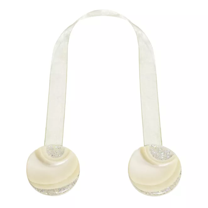 Zestaw 2 sztuk upinaczy do zasłon dekoracyjnych z magnesem