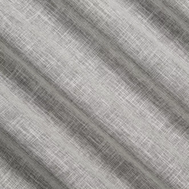 H212/3 Firana szyta na taśmie 5 cm popielata o naturalnym, luźnym splocie w stylu eko