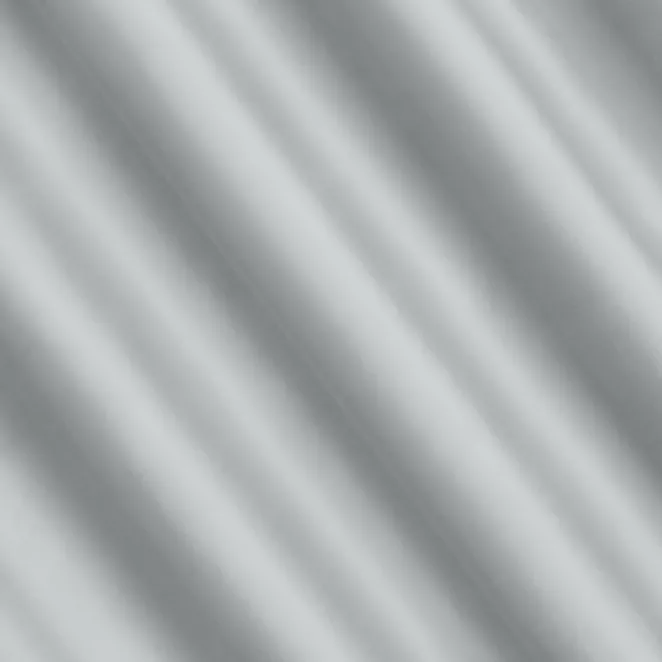 P277/10 Zasłona szyta na taśmie 5 cm srebrna z miękkiej półmatowej tkaniny welwetowej