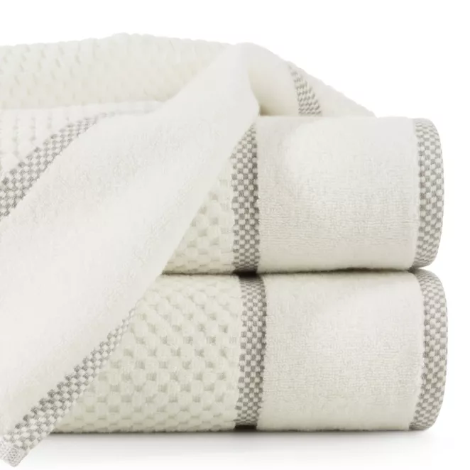 Ręcznik kąpielowy 70X140 cm bawełniany kolor kremowy 540 g/m2 CALEB