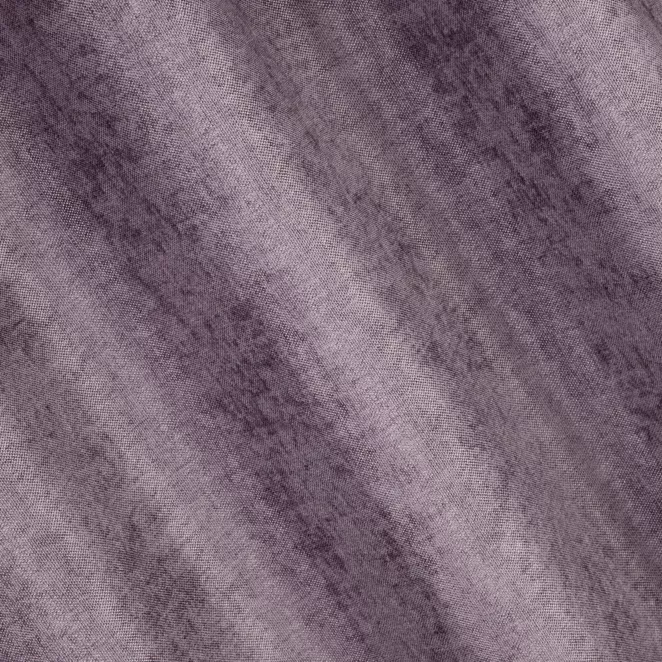 R159/5 Zasłona szyta na taśmie 5 cm BRIANNA fioletowa miękka szenilowa o wyraźnym splocie i lekkim połysku