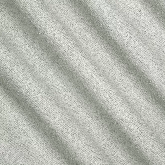 H207/4 Zasłona szyta na taśmie 5 cm kremowa z tkaniny typu bukla z efektem melanżu