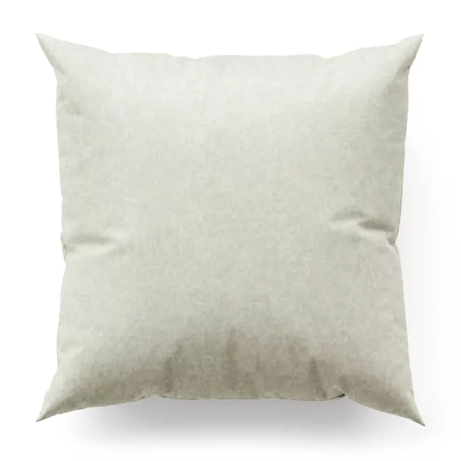 Poszewka szyta VISCAYA kremowa z melanżowej i miłej w dotyku tkaniny Italissima