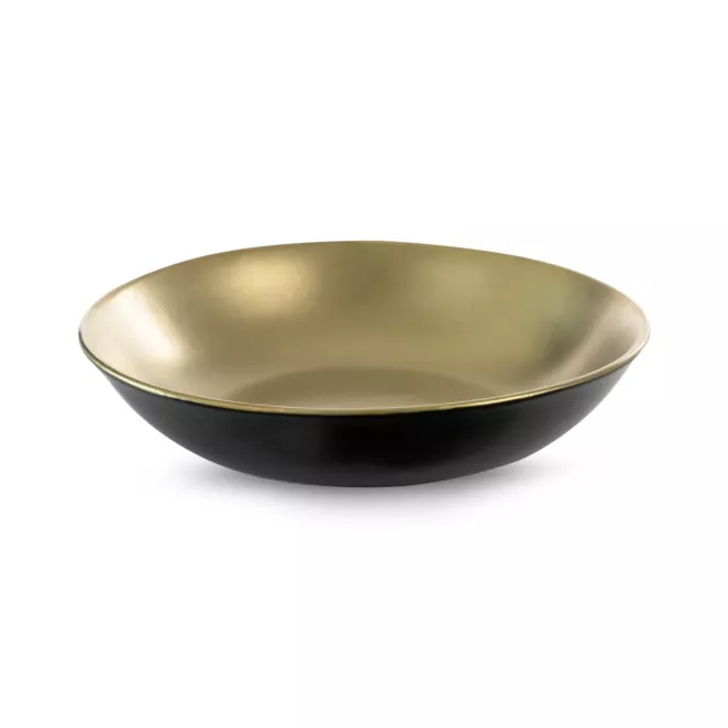 Misa ceramiczna EBRU czarno-złota