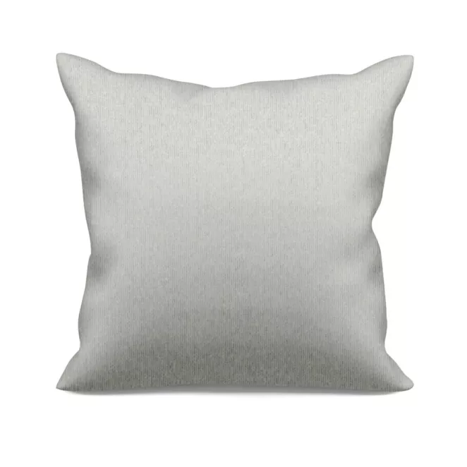 Poszewka szyta kremowa z tkaniny typu bukla z efektem melanżu