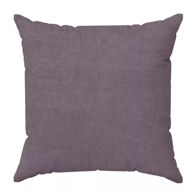 Poszewka szyta DORA - HIT fioletowa z miękkiej tkaniny o welurowej strukturze