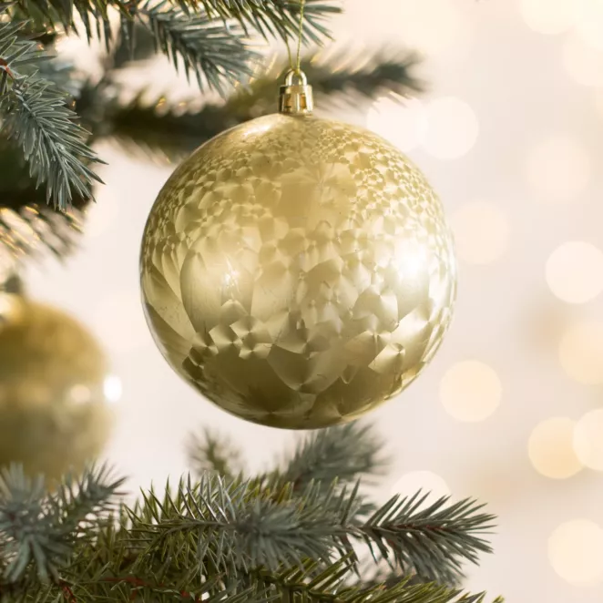 Bombka choinkowa z efektem zmrożenia