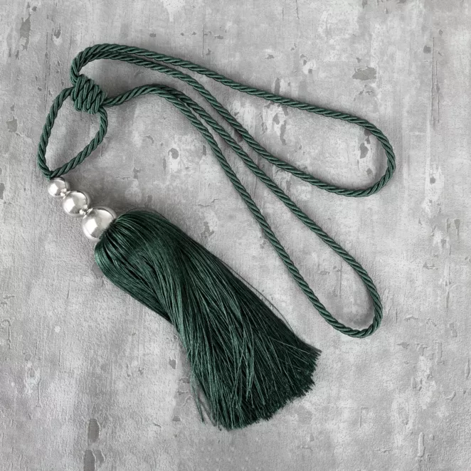 Dekoracyjny sznur do zasłon EMILIA upinacz z ozdobnym chwostem