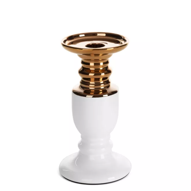 Świecznik dekoracyjny LARI z glinki ceramicznej