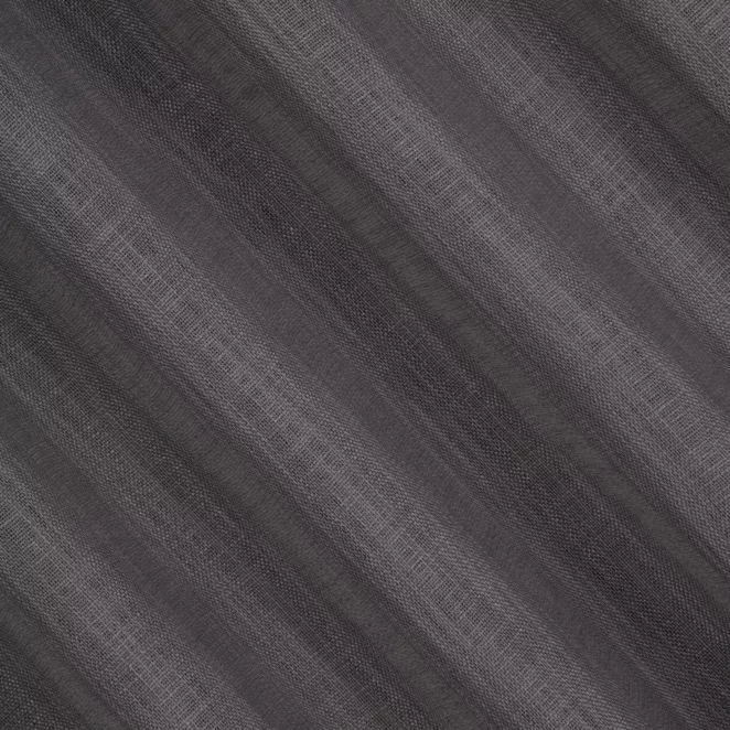 E41/16 Zasłona szyta na taśmie 5 cm grafitowa o naturalnym, luźnym splocie w stylu eko