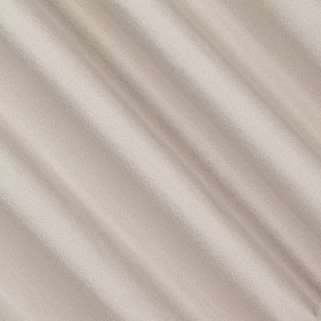 L195/2 Zasłona szyta na taśmie 5 cm beżowa z dwustronnej tkaniny zaciemniającej 100% blackout