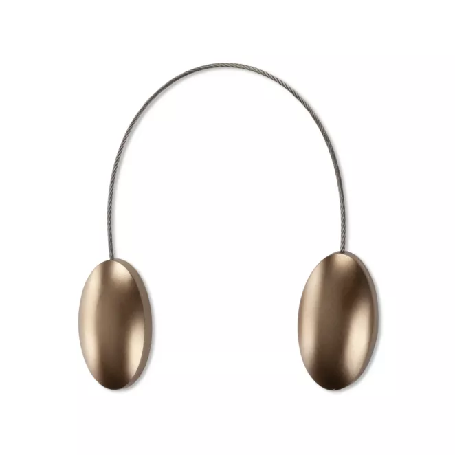 Zestaw 2 sztuk upinaczy do zasłon dekoracyjnych z magnesem