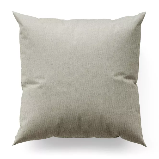 Poszewka na wymiar naturalna z tkaniny z jodełkowym wzorem geometrycznym