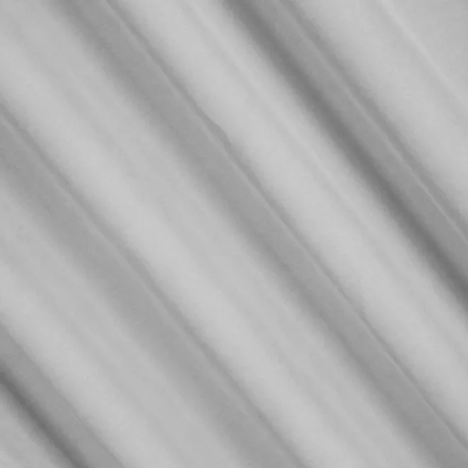 L172/4 Zasłona szyta na taśmie 5 cm jasnosrebrna z szenilowej tkaniny