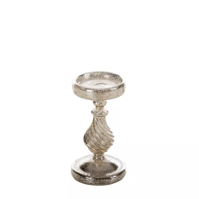 Świecznik dekoracyjny z wbudowanymi światełkami LED