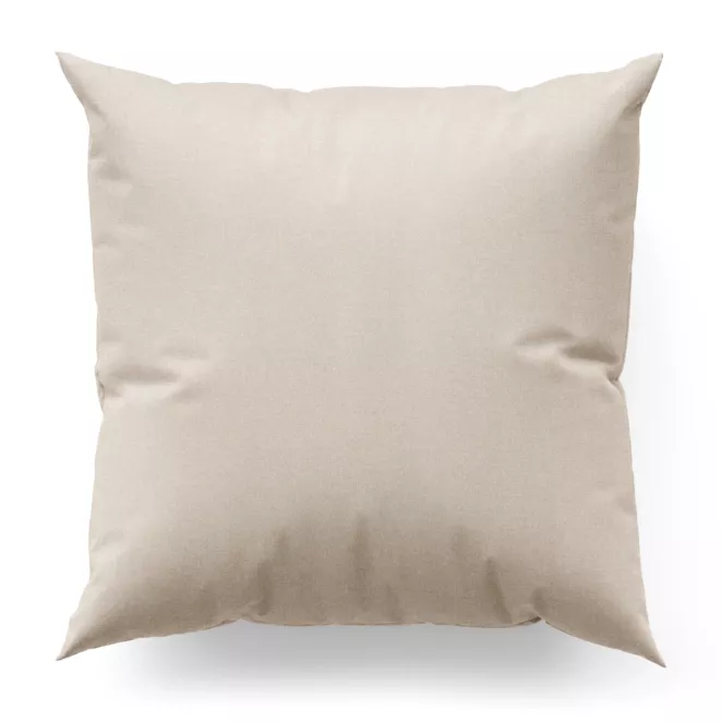 Poszewka na wymiar naturalna o naturalnym charakterze, z widocznym, ozdobnym splotem