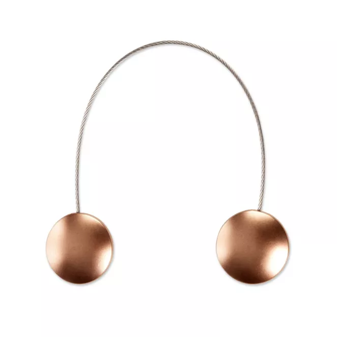 Zestaw 2 sztuk upinaczy do zasłon dekoracyjnych z magnesem