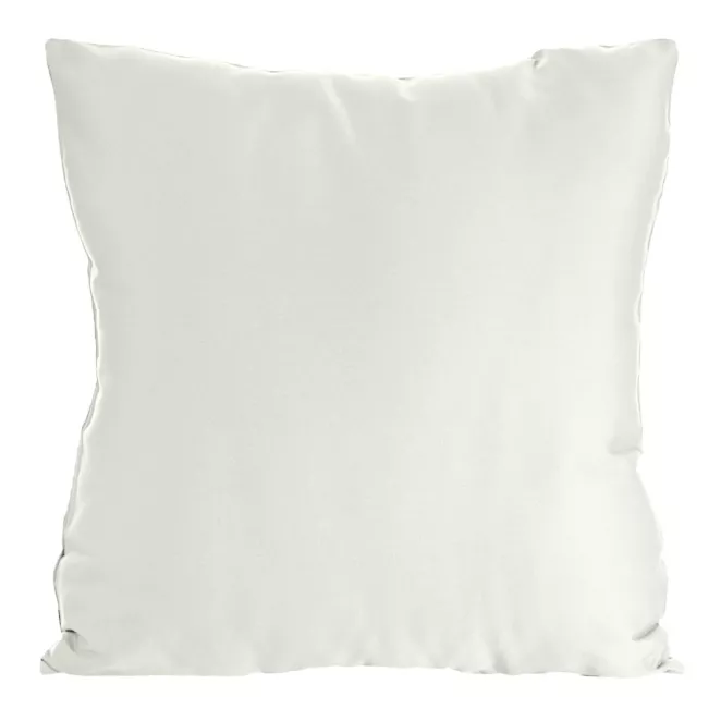 Poszewka na poduszkę 40x40 cm z satyny bawełnianej kremowa NOVA