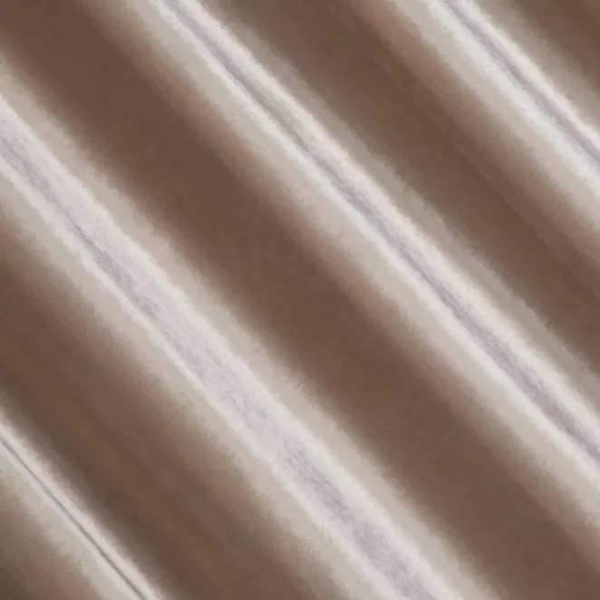 M147/43 Zasłona szyta na taśmie 5 cm beżowa z miękkiej welwetowej tkaniny z połyskiem