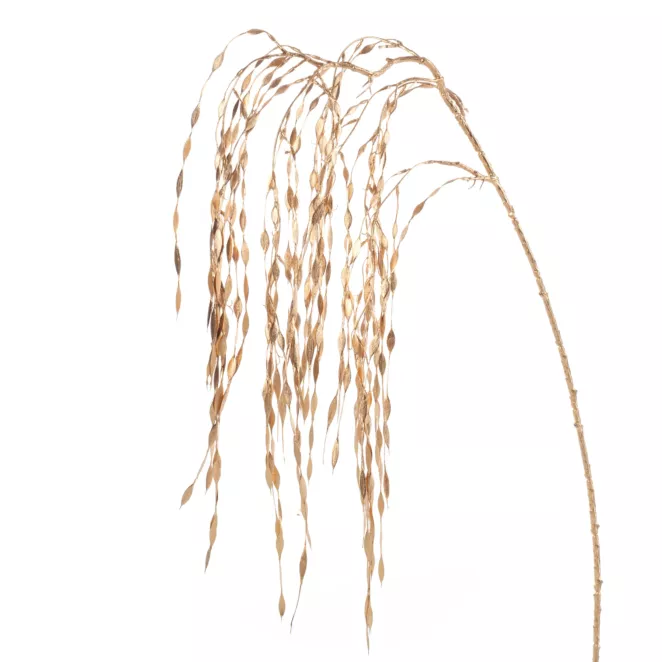 Świąteczna gałązka w lśniącej kolorystyce wisząca