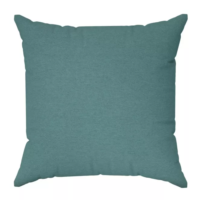 Poszewka szyta turkusowa tkanina zaciemniająca, strukturalna typu dimout