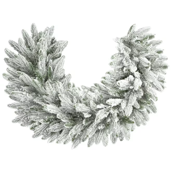 Girlanda ośnieżona świąteczna ŚWIERK