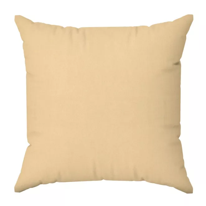 Poszewka szyta ENYA złota z miękkiej półmatowej tkaniny welwetowej