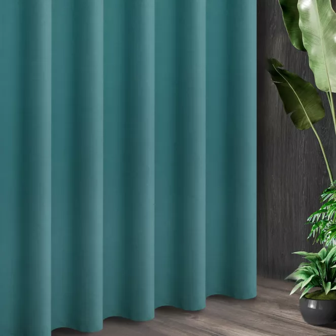 Tkanina zasłonowa ADORE gładka i miękka w dotyku o welurowej strukturze