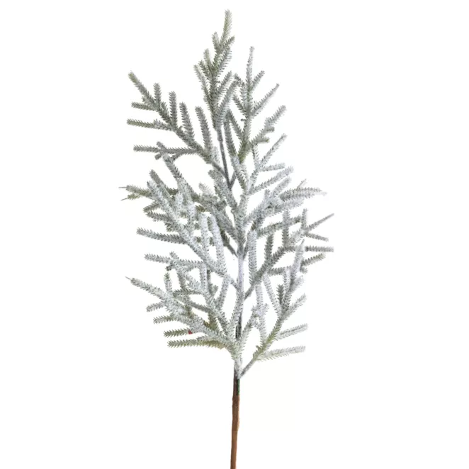 Zimowa gałązka z efektem szronu