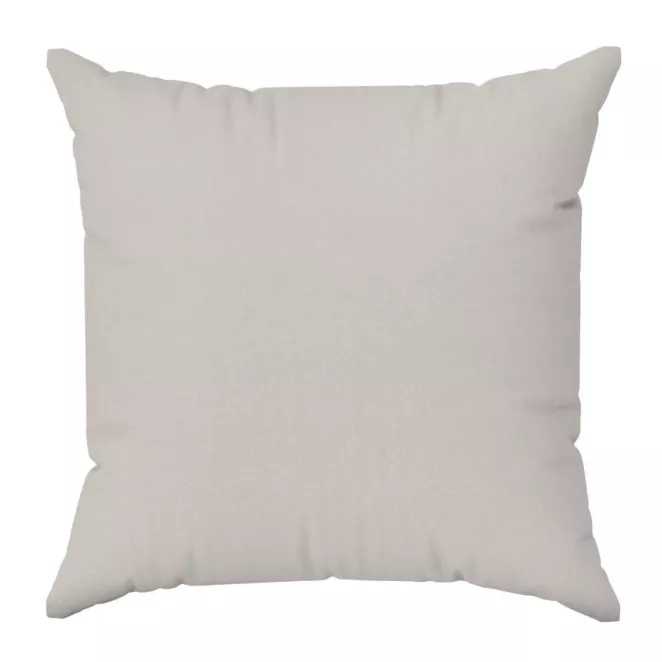 Poszewka szyta DORA - HIT srebrna z miękkiej tkaniny o welurowej strukturze