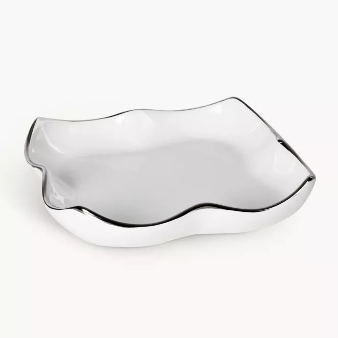 Patera dekoracyjna z falującymi brzegami TONY