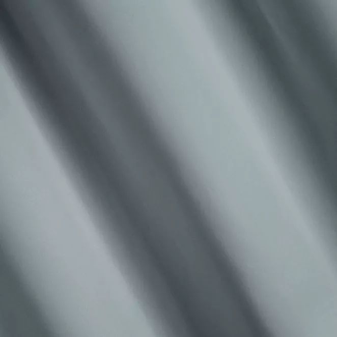 L107/16 Zasłona szyta na taśmie 5 cm jasnoniebieska z gładkiej tkaniny zaciemniającej typu dimout