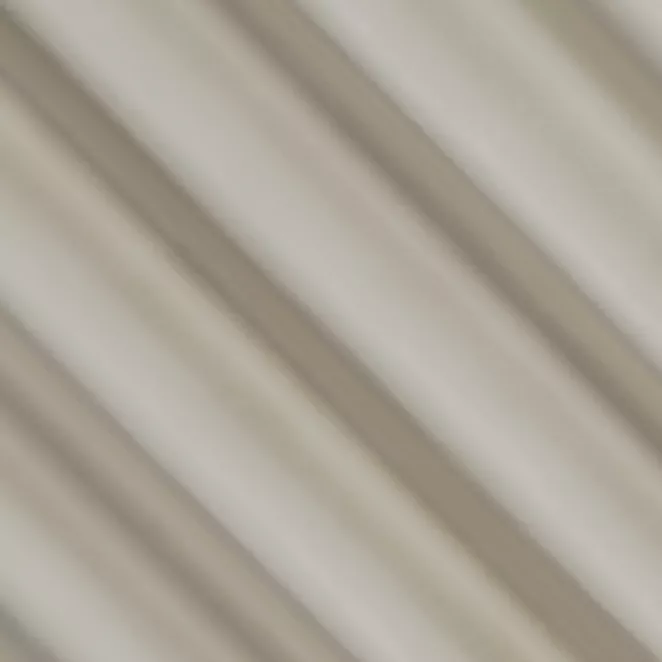 R253/2 Zasłona szyta na taśmie 5 cm ciemnobeżowa z tkaniny welwetowej zaciemniającej w 100%